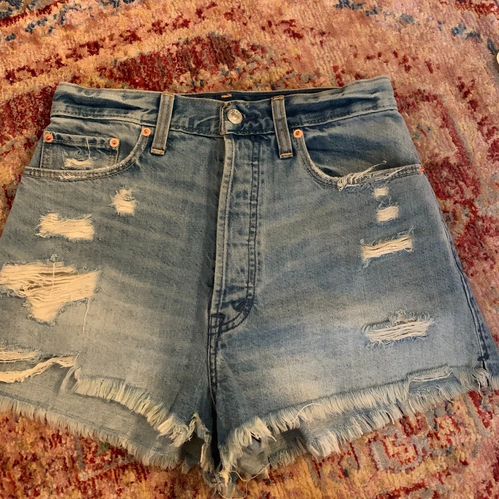 Abercrombie High Rise Shorts